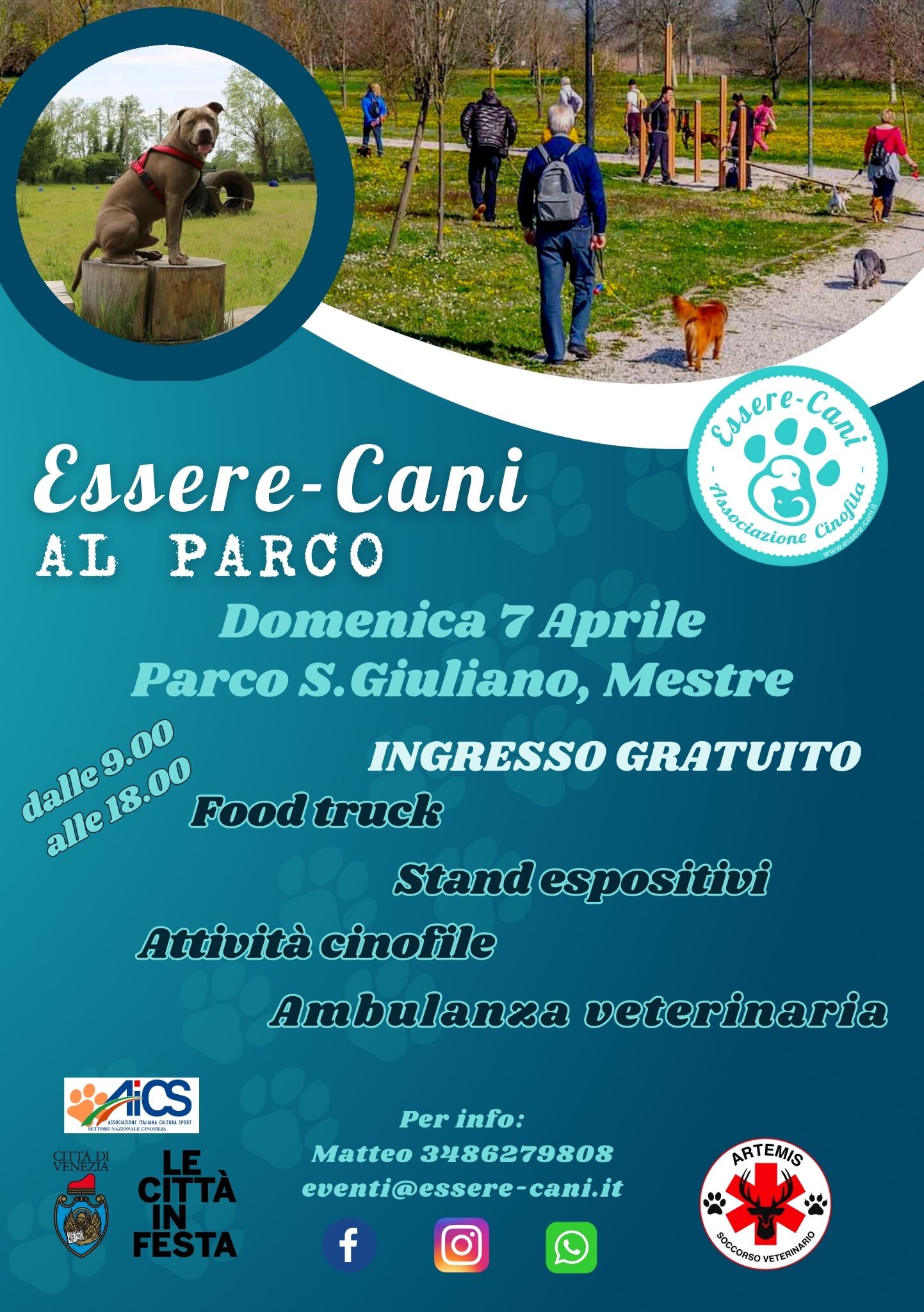 EVENTO:ESSERE – CANI AL PARCO