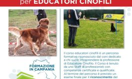 CORSO DI FORMAZIONE PER EDUCATORI CINOFILI